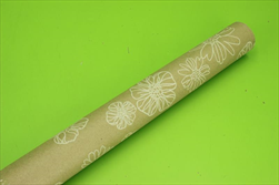 Papír role kraft 60cmx10m Anemone white - velkoobchod, dovoz květin, řezané květiny Brno