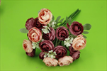 Uk kytice kulatá pink - velkoobchod, dovoz květin, řezané květiny Brno