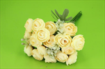 Uk kytice kulatá krémová - velkoobchod, dovoz květin, řezané květiny Brno