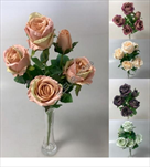 Uk kytice růže x5 - velkoobchod, dovoz květin, řezané květiny Brno