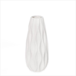 Váza porcelán bílá 24,4cm - velkoobchod, dovoz květin, řezané květiny Brno
