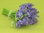 Kytice levandule umělá fialová - velkoobchod, dovoz květin, řezané květiny Brno