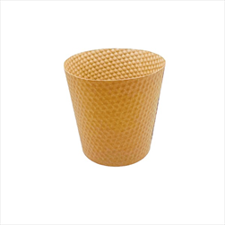 OB Obal papír Eureka Honey 9,5 x 12,5 x 12,5 cm natural - velkoobchod, dovoz květin, řezané květiny Brno