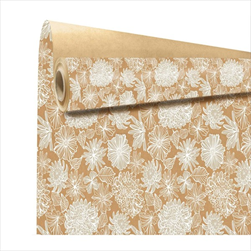 OB PAPÍR KRAFT 0,79X40M Salome white - velkoobchod, dovoz květin, řezané květiny Brno