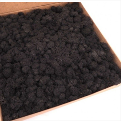 Stabilizovaný Island moss 1 kg black - velkoobchod, dovoz květin, řezané květiny Brno