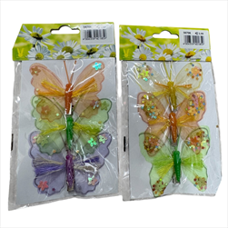 DO Motýl S/3 6x5cm mix  - velkoobchod, dovoz květin, řezané květiny Brno