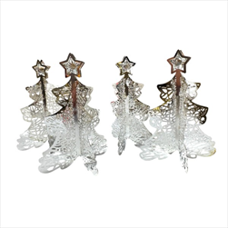 Kov strom 7cm/4ks stříbrný - velkoobchod, dovoz květin, řezané květiny Brno