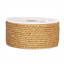 ST Kordel kroucená šňůra 4 mm/25 m zlatá - velkoobchod, dovoz květin, řezané květiny Brno