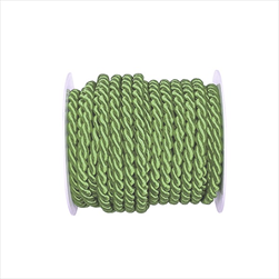 ST KORDEL kroucená šňůra  6 MM/25 M zelená - velkoobchod, dovoz květin, řezané květiny Brno