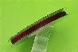 Stuha organza s okrajem 6 mm/50 m bordó - velkoobchod, dovoz květin, řezané květiny Brno