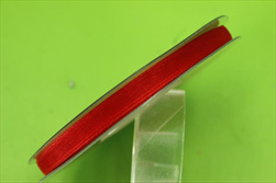 Stuha organza s okrajem 6 mm/50 m červená - velkoobchod, dovoz květin, řezané květiny Brno