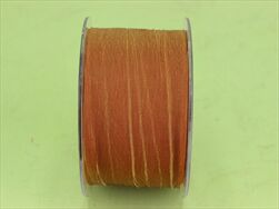 Stuha Crash 50 mm/20 m oranžová - velkoobchod, dovoz květin, řezané květiny Brno