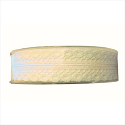 Stuha krajková 30 mm/10 m krémová - velkoobchod, dovoz květin, řezané květiny Brno