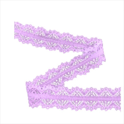 Stuha Palais krajková 26 mm/20 m fialová - velkoobchod, dovoz květin, řezané květiny Brno