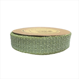 Stuha Lore tvíd 25 mm/15 m sv.zelená - velkoobchod, dovoz květin, řezané květiny Brno
