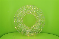 LED Micro Věnec 3D Trafo Venkovní T240/50cm - velkoobchod, dovoz květin, řezané květiny Brno
