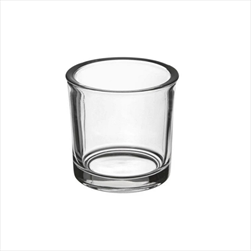 Svícen sklo 8 x 9 cm - velkoobchod, dovoz květin, řezané květiny Brno