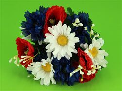 UK kytice mák,chrpa,kopretina - velkoobchod, dovoz květin, řezané květiny Brno