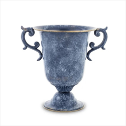 Váza kovová 25 x 26 x 19 cm - velkoobchod, dovoz květin, řezané květiny Brno