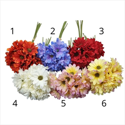 UK Kopretina kytice 28 cm mix  - velkoobchod, dovoz květin, řezané květiny Brno