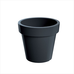 Plast květináč Lofly 49cm antracit - velkoobchod, dovoz květin, řezané květiny Brno