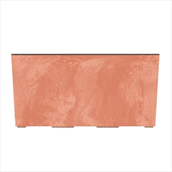 Plast truhlík Urbi Case Beton effect 58 x 18 x 19,5 cm terakota - velkoobchod, dovoz květin, řezané květiny Brno