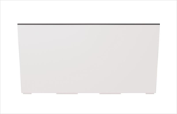 Plast truhlík vysoký Urbi Case 58cm bílý - velkoobchod, dovoz květin, řezané květiny Brno