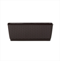 Plast truhlík Ratolla 40cm umbra - velkoobchod, dovoz květin, řezané květiny Brno