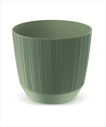 Plast květináč Ryfo 8,8cm zemitě zelený - velkoobchod, dovoz květin, řezané květiny Brno