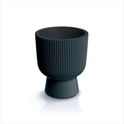 Květináč Milly 29,8cm antracit - velkoobchod, dovoz květin, řezané květiny Brno