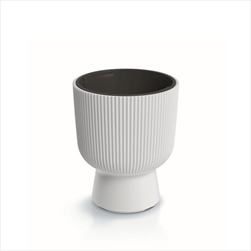 Květináč Milly 29,8cm bílá - velkoobchod, dovoz květin, řezané květiny Brno