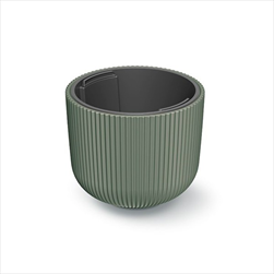 Květináč Milly 29,8cm tmavě zelená - velkoobchod, dovoz květin, řezané květiny Brno