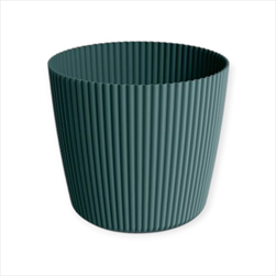 Květináč Milly round 12,9cm oceánská modř - velkoobchod, dovoz květin, řezané květiny Brno