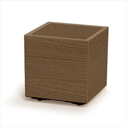 Plast květináč Madera square 38,5cm eco naturo - velkoobchod, dovoz květin, řezané květiny Brno