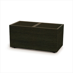 Plast květináč Madera square 57,7cm eco káva - velkoobchod, dovoz květin, řezané květiny Brno