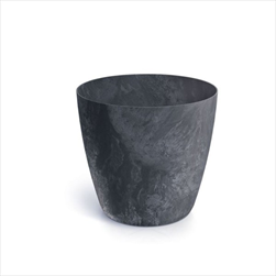 Květináč Mate 15,8cm beton antracit - velkoobchod, dovoz květin, řezané květiny Brno