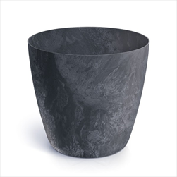 Květináč Mate 34cm beton antracit - velkoobchod, dovoz květin, řezané květiny Brno