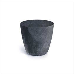 Květináč Mate 11,9cm beton antracit - velkoobchod, dovoz květin, řezané květiny Brno