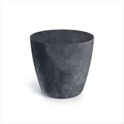 Květináč Mate 13,8cm beton antracit - velkoobchod, dovoz květin, řezané květiny Brno