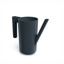 Plast konvička Tubo 2 l antracit - velkoobchod, dovoz květin, řezané květiny Brno