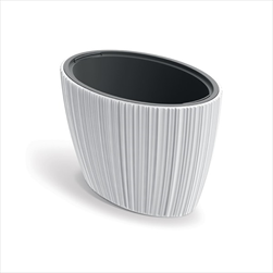 Květináč Oro 59,5 cm bílý - velkoobchod, dovoz květin, řezané květiny Brno