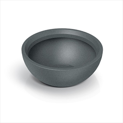 Plast květináč Molio Bowl 60cm granátově šedá - velkoobchod, dovoz květin, řezané květiny Brno
