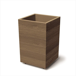Plast květináč Madera square 38,5cm eco naturo - velkoobchod, dovoz květin, řezané květiny Brno