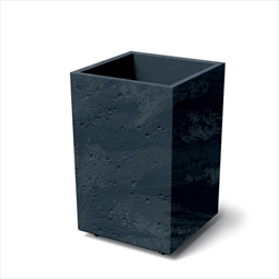 Plast květináč Sierra Square high 38,5 cm antracit - velkoobchod, dovoz květin, řezané květiny Brno