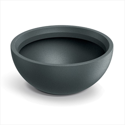 Plast květináč Molio Bowl 78cm grafit - velkoobchod, dovoz květin, řezané květiny Brno