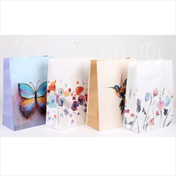 Taška papírová 26x13x33cm - velkoobchod, dovoz květin, řezané květiny Brno