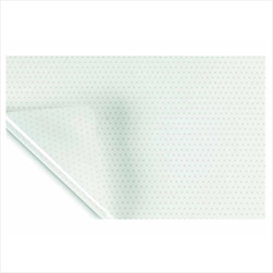 OB folie Dots 0,8x40m/35MY bílá - velkoobchod, dovoz květin, řezané květiny Brno