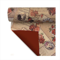 OB folie Letters 0,8x40m/40MY červená - velkoobchod, dovoz květin, řezané květiny Brno