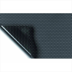 OB folie Dots 0,8x40m/35MY černá - velkoobchod, dovoz květin, řezané květiny Brno