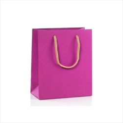 Taška kraft 10x12+6,5cm cyklámen - velkoobchod, dovoz květin, řezané květiny Brno